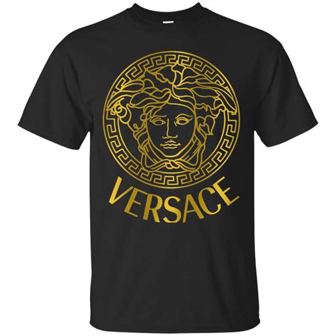 versace logo apparel|versace v neck t shirt.